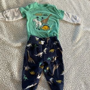 Two three piece outfits and one two piece outfit